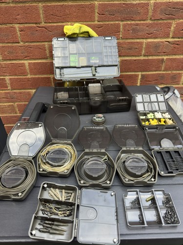 Korda tackle box with - tackle,