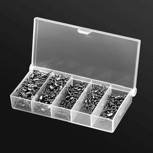 250pcs rolling barrel swivels - 250pcs,