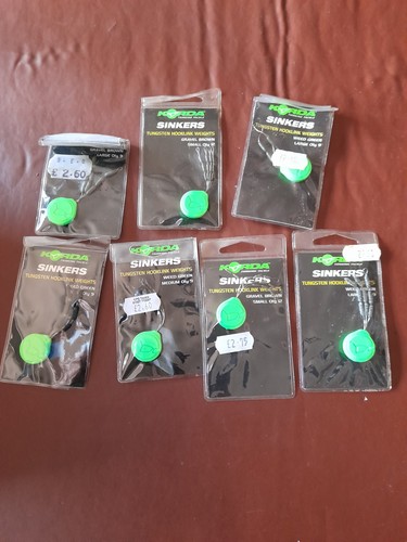 Carp tackle korda sinkers - ,