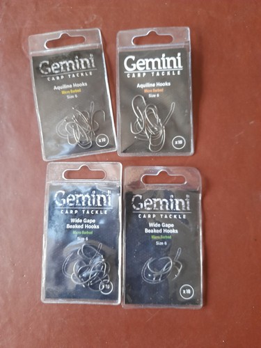 Carp tackle gemini hooks - ,