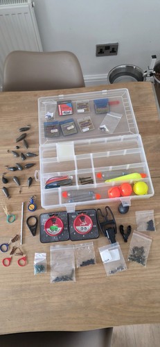 Assorted fishing tackle - assorted,